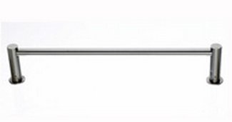 Top Knobs Bathroom Hardware Hopewell 24" Single Towel Rod Brushed Satin Nickel - cabinetknobsonline