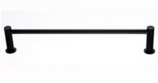 Top Knobs Bathroom Hardware Hopewell 24" Single Towel Rod Oil Rubbed Bronze - cabinetknobsonline