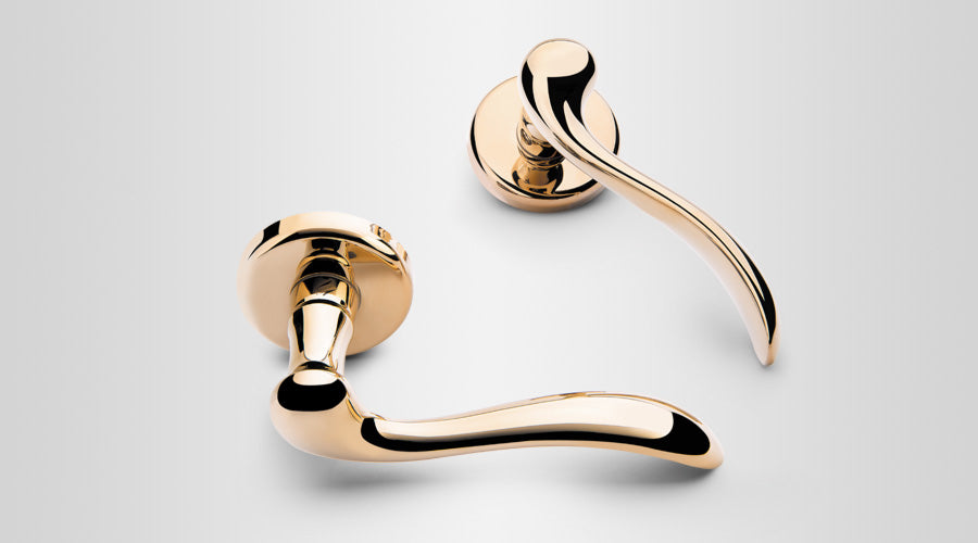  Colombo Design Door Lever Heidi Handle-CD31NA-Privacy - cabinetknobsonline