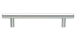 Top Knobs Cabinet Hardware Asbury Collection Hopewell Bar Pull 5 1-16 " (c-c)- Polished Nickel - cabinetknobsonline
