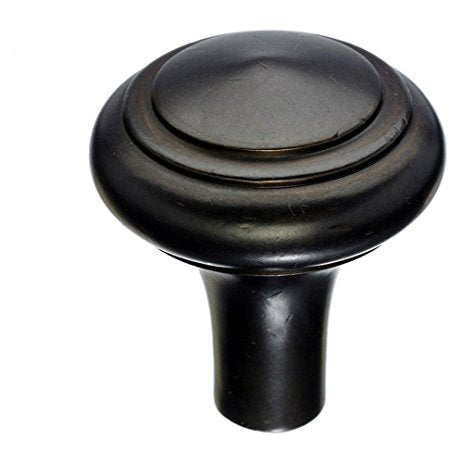 Top Knobs Cabinet Hardware Aspen Collection Peak Knob 1" - Medium Bronze - cabinetknobsonline