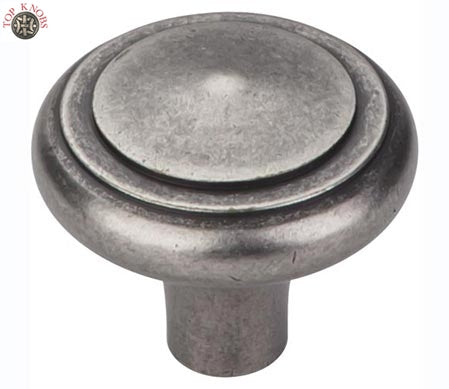 Top Knobs Cabinet Hardware Aspen Collection Peak Knob 1 5-8" - Silicon Bronze Light - cabinetknobsonline