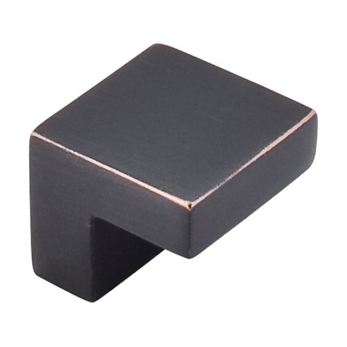 Top Knobs Cabinet Hardware Stratton Bath Collection Square Knob 5-8" (c-c) - Tuscan Bronze - cabinetknobsonline