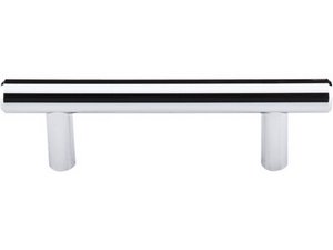 Top Knobs Cabinet Hardware Hopewell Collection Bar Pull 3 " (c-c) - Polished Chrome - cabinetknobsonline