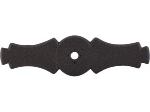 Top Knobs Cabinet Hardware Tuscany Collection Celtic Backplate 3 5-8" - Rust - cabinetknobsonline