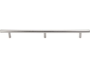 Top Knobs Cabinet Hardware Hopewell Bar Pull (3 posts) 2 x 27 1-8" (c-c) - Brushed Satin Nickel - cabinetknobsonline