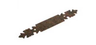 Top Knobs Cabinet Hardware Normandy Collection Pull Backplate 3" (c-c) - Patina Rouge - cabinetknobsonline