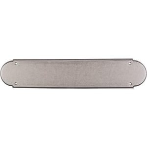 Top Knobs Cabinet Hardware Appliance Pull Plain Push Plate - Pewter Antique - cabinetknobsonline