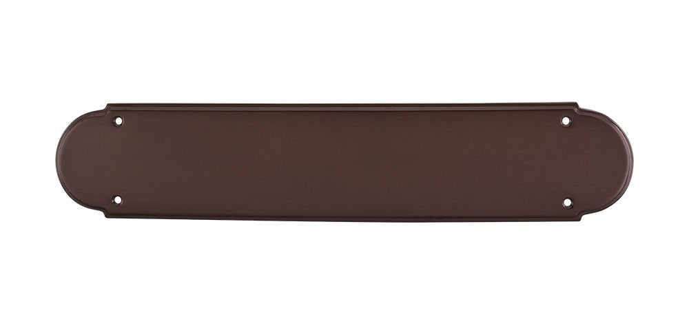 Top Knobs Cabinet Hardware Appliance Pull Plain Push Plate - Oil Rubbed Bronze - cabinetknobsonline