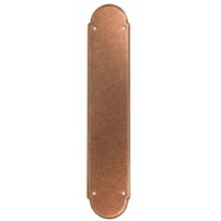 Top Knobs Cabinet Hardware Appliance Pull Plain Push Plate - Old English Copper - cabinetknobsonline