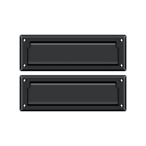 Deltana Architectural Hardware Door Accessories Mail Slot 8 7-8" with Back Plate each - cabinetknobsonline