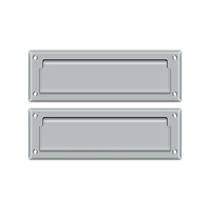 Deltana Architectural Hardware Door Accessories Mail Slot 8 7-8" with Back Plate each - cabinetknobsonline