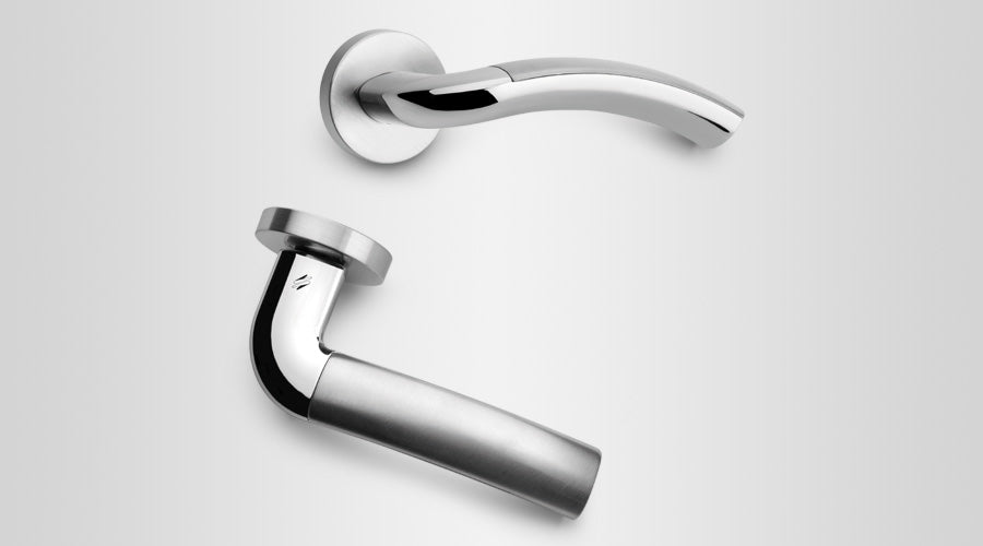 Colombo Design Door Lever MILLA Handle LC31NA -Privacy - cabinetknobsonline