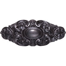 Notting Hill Cabinet Back Plate Queensway Dark Brass 2-5-8" x 1" - cabinetknobsonline