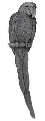 Notting Hill Cabinet Hardware McCaw (Left side) Antique Pewter 5-7-8" x 1-1-2" - cabinetknobsonline