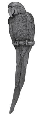 Notting Hill Cabinet Hardware McCaw (Right side) Antique Pewter 5-7-8" x 1-1-2" - cabinetknobsonline