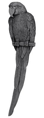 Notting Hill Cabinet Hardware Mccaw (Right side) Brilliant Pewter 5-7-8" x 1-1-2" - cabinetknobsonline