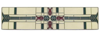 Notting Hill Cabinet Pull Prairie Tulips-Evergreen Antique Pewter (Enameled) 3-3-4" x 7-8" - cabinetknobsonline