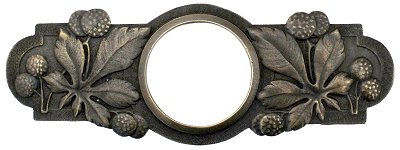Notting Hill Cabinet Pull Horse Chestnut Dark Brass 5" x 1-7-8" - cabinetknobsonline