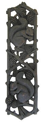 Notting Hill Cabinet Pull Grey Squirrel Dark Brass 5" x 1-1-2" - cabinetknobsonline