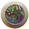 Notting Hill Cabinet Knob Tuscan Bounty-Natural Pewter Hand Tinted 1-1-2" diameter - cabinetknobsonline