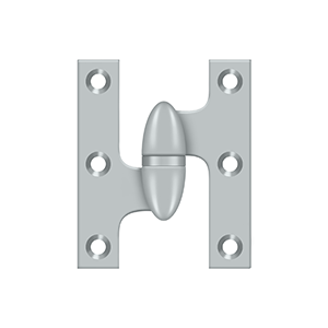 Deltana Architectural Hardware Specialty Solid Brass Hinges & Finials 2 1-2" x 2" Hinge each - cabinetknobsonline