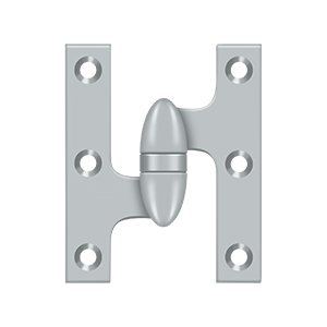 Deltana Architectural Hardware Specialty Solid Brass Hinges & Finials 3" x 2 1-2" Hinge each - cabinetknobsonline