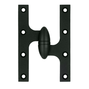 Deltana Architectural Hardware Specialty Solid Brass Hinges & Finials 6" x 4" Hinge each - cabinetknobsonline