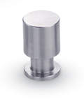 Acorn Manufacturing Brushed Stainless Steel Baudrillard Cabinet Knob - cabinetknobsonline