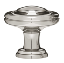Deco & Deco Decorative Cabinet Knobs Turned extruded Solid Brass Cabinet Knob Polished Brass - cabinetknobsonline