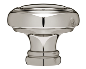 Deco & Deco Decorative Cabinet Knobs Turned extruded Solid Brass Cabinet Knob Polished Chrome - cabinetknobsonline