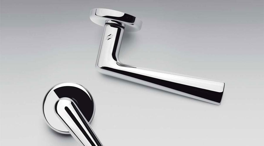 Colombo Design Door Lever ROBOTRE Handle CD91NA-DOUBLE DUMMY - cabinetknobsonline