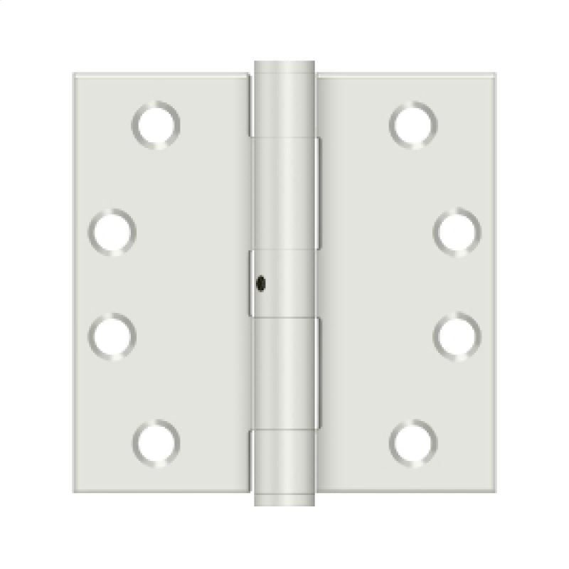 Deltana Architectural Hardware Steel & Stainless Steel Hinges 4"x 4" Square Hinge, HD pair - cabinetknobsonline