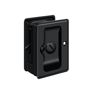 Deltana Architectural Hardware Door Accessories HD Pocket Locks, Adjustable, 3 1-4"x 2 1-4" Privacy each - cabinetknobsonline