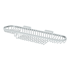 Deltana Architectural Hardware Bathroom Accessories Wire Basket, 18" Rect-Combo each - cabinetknobsonline