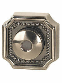 Von Morris Door Hardware Weave Doorbell-SMALL - cabinetknobsonline