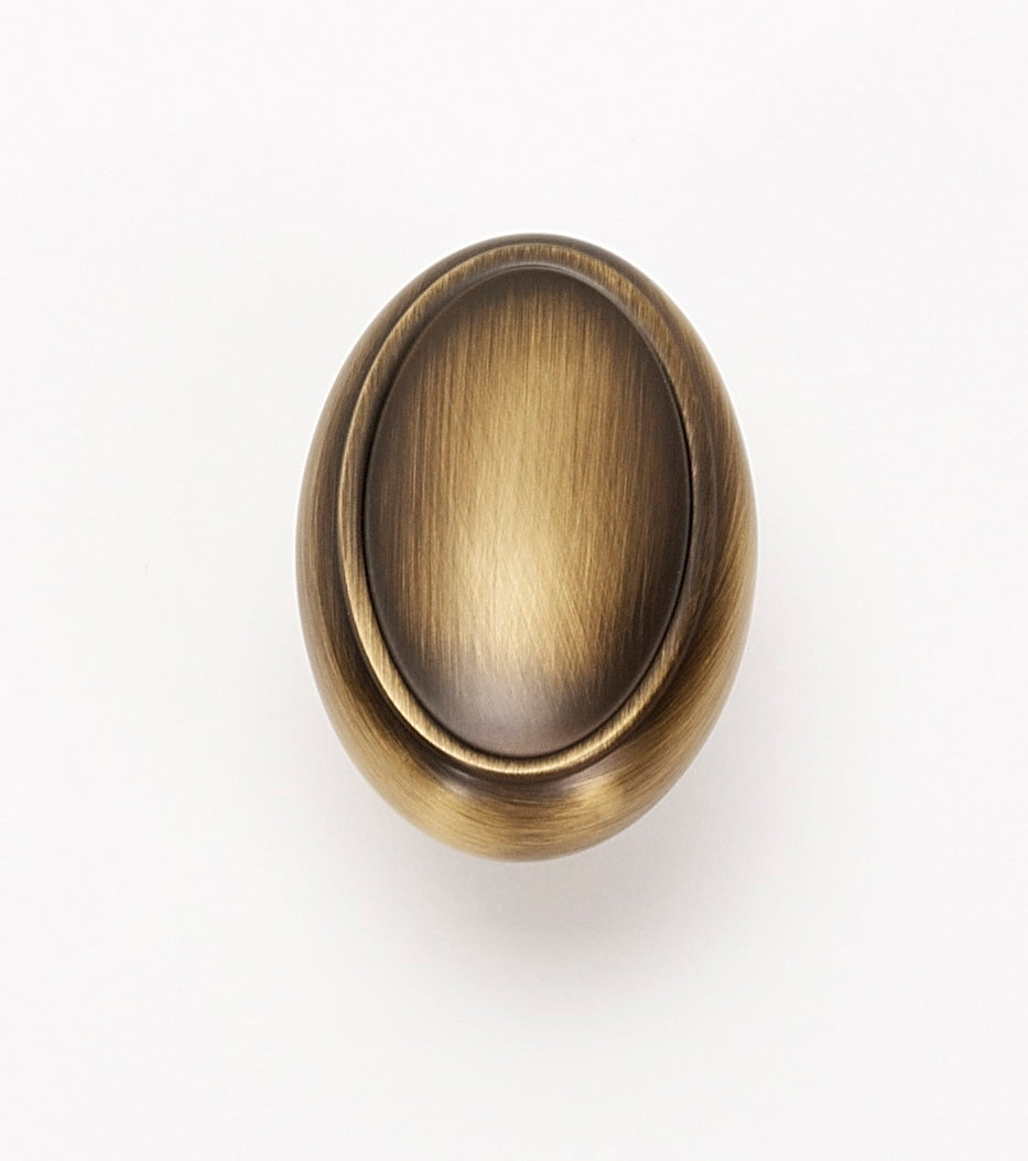 Alno Decorative Hardware 'Creations' 1 1-2" OVAL KNOB - cabinetknobsonline