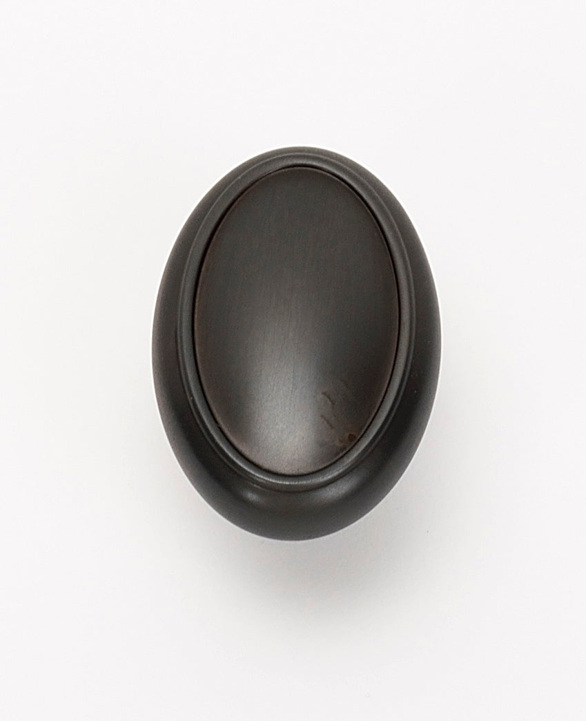 Alno Decorative Hardware 'Creations' 1 1-2" OVAL KNOB - cabinetknobsonline