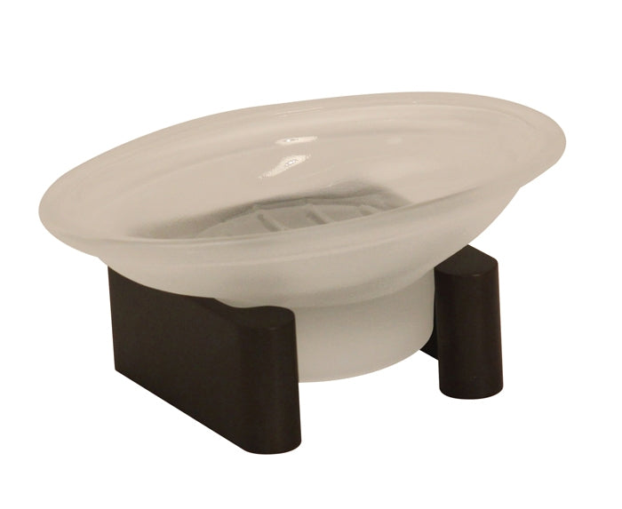 Alno Decorative Hardware 'Creations' COUNTER TOP SOAP DISH W- GLASSWARE - cabinetknobsonline