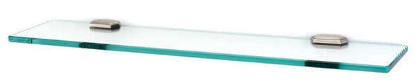 Alno Decorative Hardware 'Creations' 24" GLASS SHELF WITH BRACKETS - cabinetknobsonline