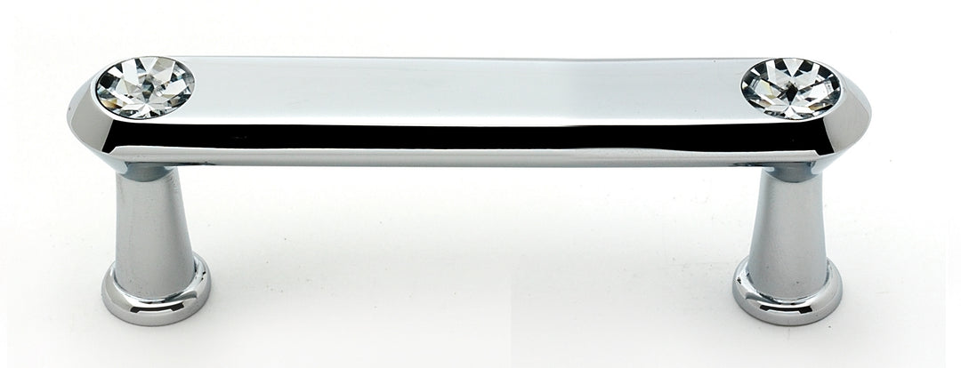 Alno Decorative Hardware 'Creations' 3" CRYSTAL PULL - cabinetknobsonline