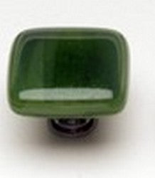 Sietto Glass Cabinet Pull Cirrus Green - cabinetknobsonline
