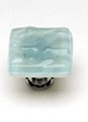 Sietto Glass Cabinet  Knob Glacier Light Aqua - cabinetknobsonline