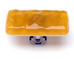 Sietto Glass Cabinet Knobs  Glacier Marigold - cabinetknobsonline