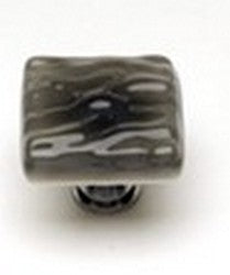 Sietto Glass Cabinet Pull Glacier Silver Grey - cabinetknobsonline