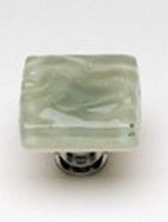 Sietto Glass Cabinet Knob Glacier Spruce Green - cabinetknobsonline