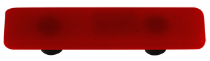 Hot Knobs Glass Cabinet Pull Red Solid Collection - cabinetknobsonline