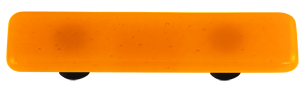 Hot Knobs Glass Cabinet Pull Medium Amber Solid Collection - cabinetknobsonline