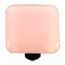Hot Knobs Glass Cabinet Knob Petal Pink Solid Collection - cabinetknobsonline