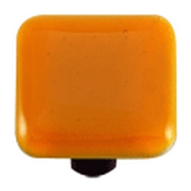 Hot Knobs Glass Cabinet Knob Medium Amber Solid Collection - cabinetknobsonline